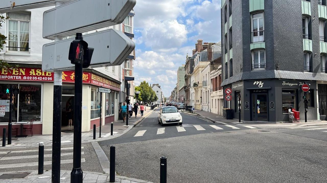 Au Coeur De Coty Le Havre 3 Chambres Et Billard 90M2 - Les Appartements Oceane 外观 照片